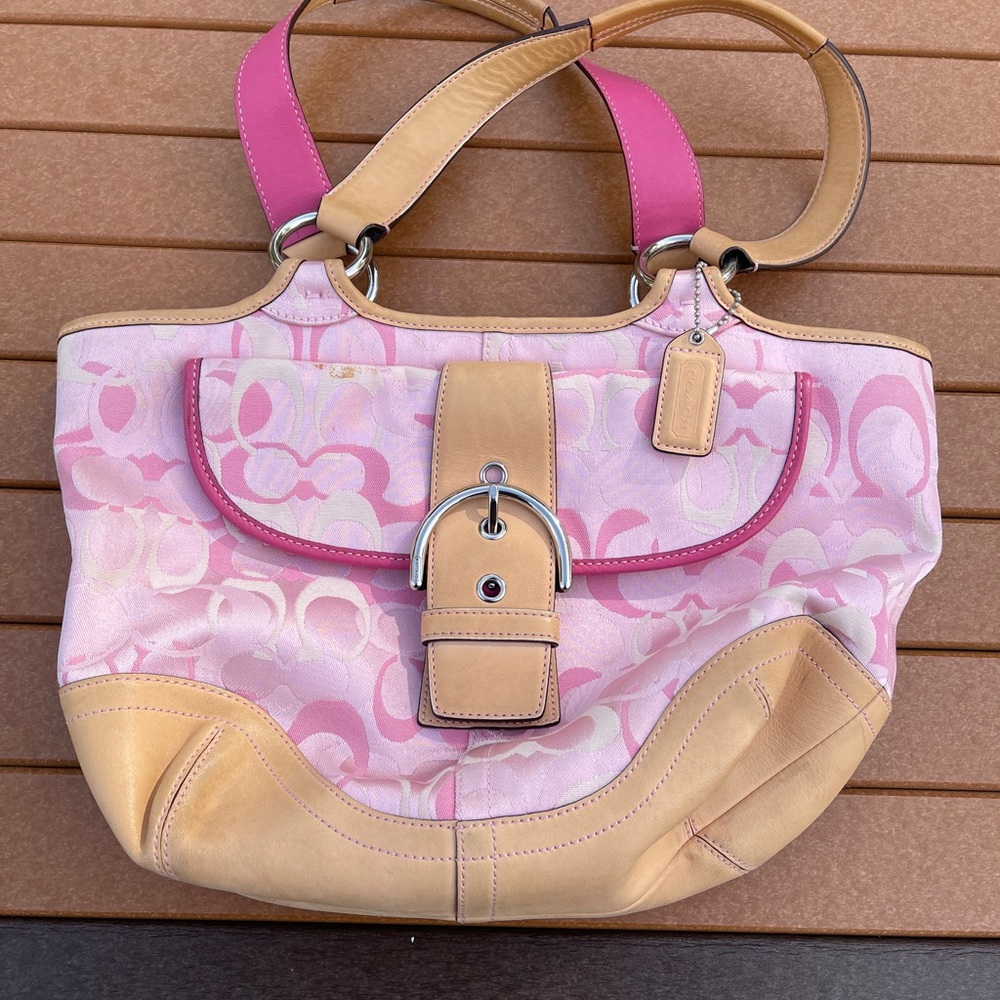 Coach Bag - used with some visible wear